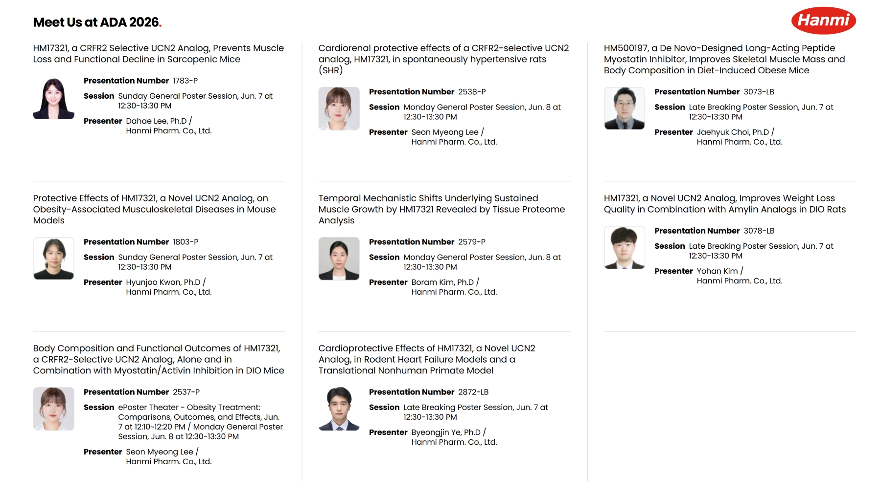 Key Poster Abstracts to be Presented by Hanmi at ADA 2026.jpg